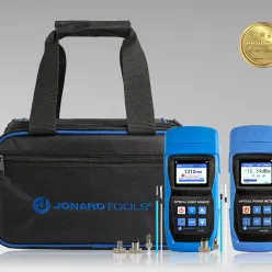 Fiber Power Meter & Optical Light Source Kit (-50 to +26 dBm, single-mode)