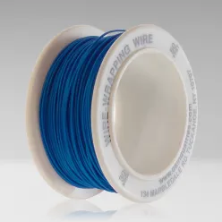 30 AWG Kynar® Wire, Blue, 50 ft
