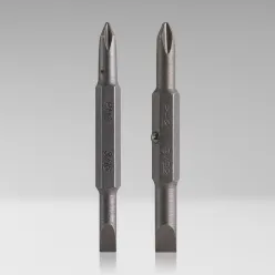 Replacement Bit Set, Phillips #1 & Slotted 3/16