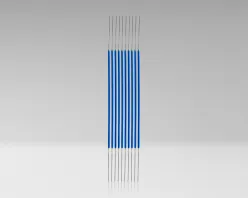 30 AWG Kynar® Wire Pre-Cut, Blue, 1" (Pack of 50)