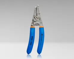 Stainless Steel Curved Wire Stripper, 10-20 AWG