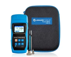 Fiber Optic Power Meter (-70 to +6 dBm) with FC/SC/LC Adapters