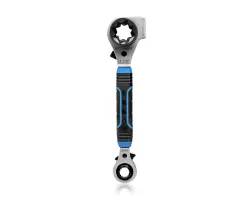 6-in-1 High Leverage Ratcheting Linemans Wrench