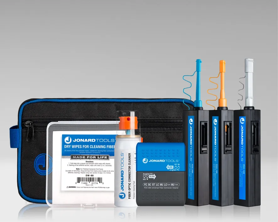 TK-287 - Fiber Optic Cleaning Kit+