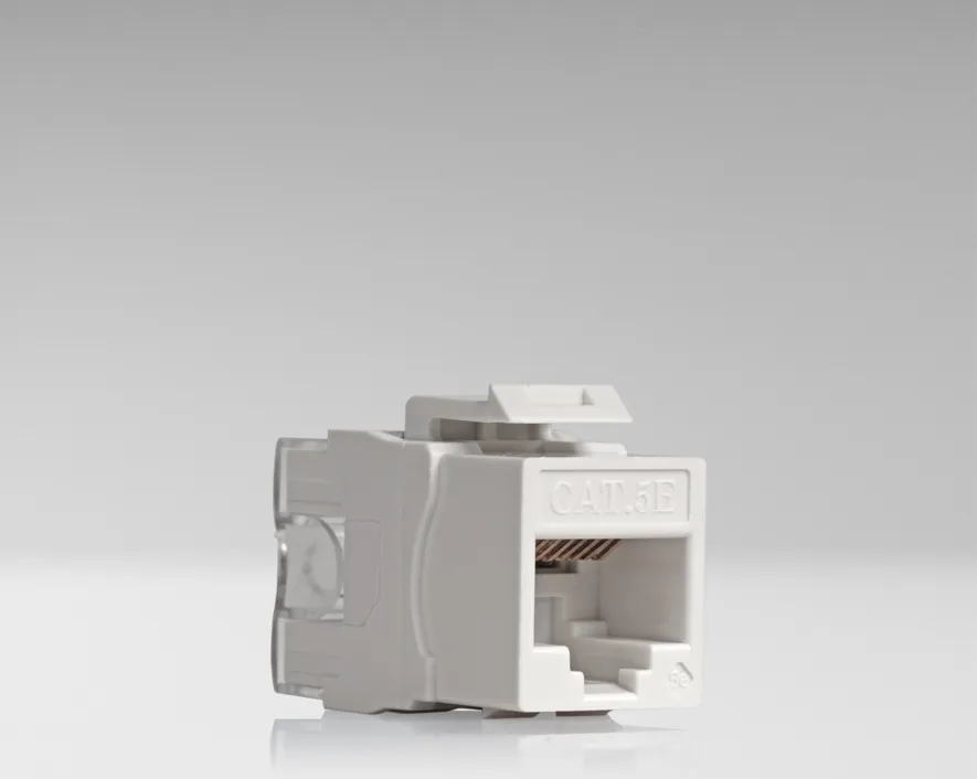 K-5EJ/5 - CAT5e Keystone Ethernet Jack, 5 Pack