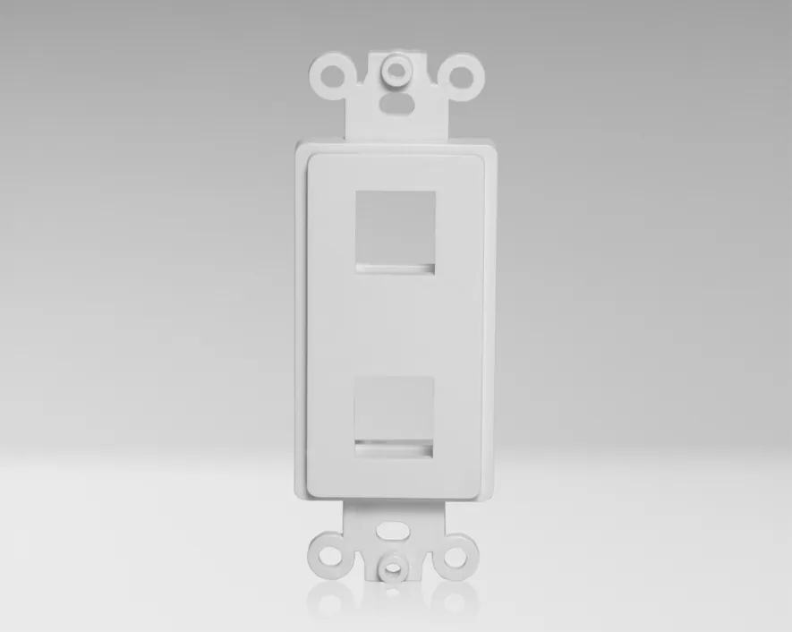 K-M2/3 - Single Gang Screw-in Dual Keystone Mount, 3 Pack