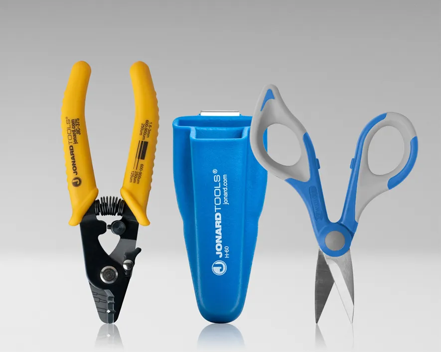 TK-350 - Fiber Stripper & Kevlar® Shears Kit, Molded Pouch