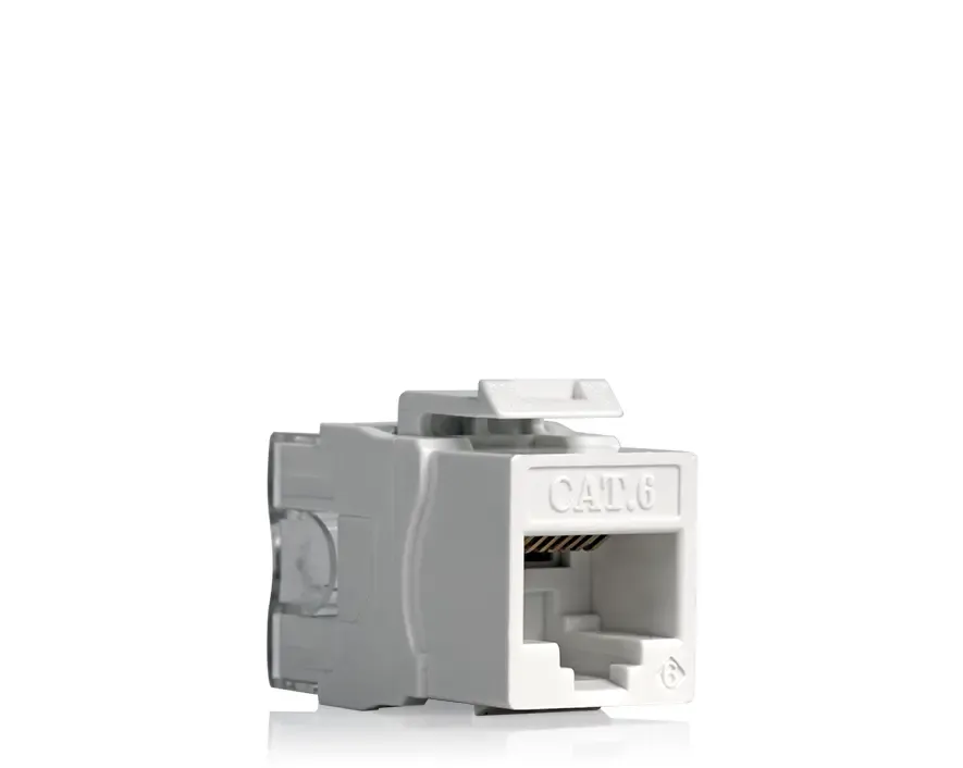 K-6EJ/5 - CAT6 Keystone Ethernet Jack, 5 pack