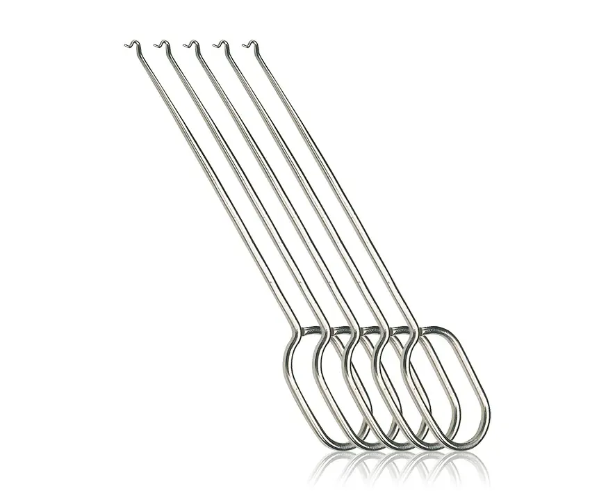 Push Spring Hook, 6" (Pack of 5)